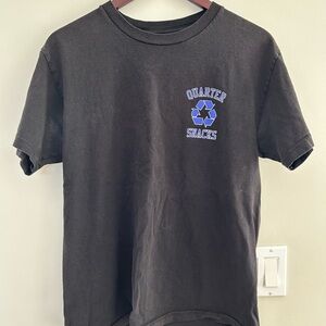 Quarter Snacks Black Medium T-Shirt